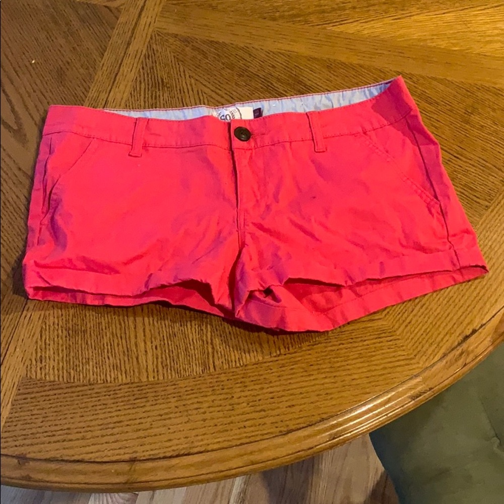 Pink shorts